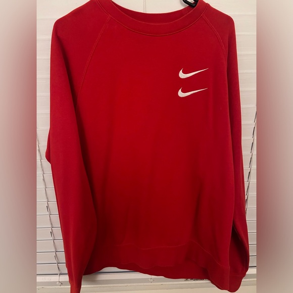 Nike goddess of victory sweater size L red - Picture 1 of 3